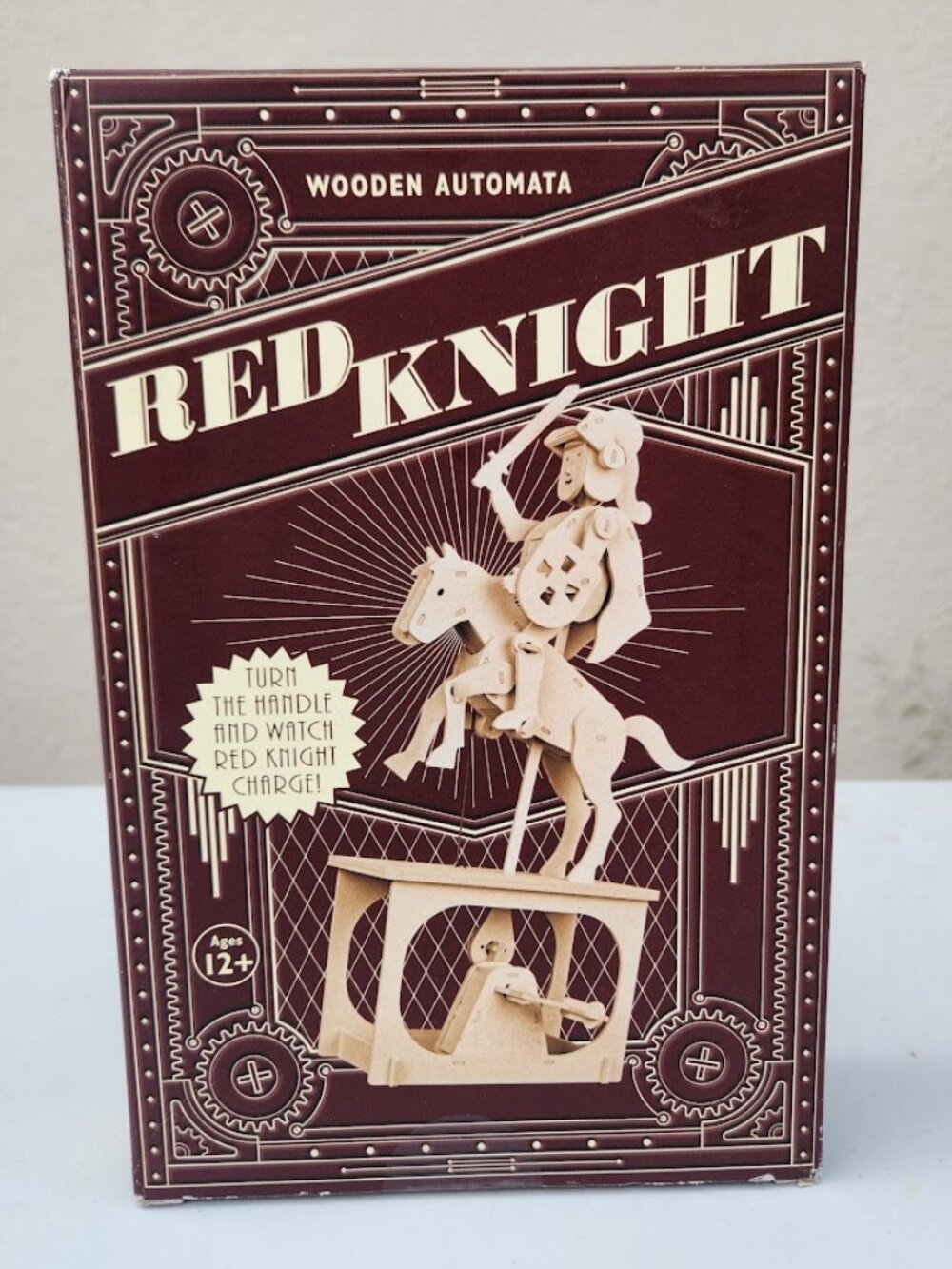 NEW Wooden Toy Knight Automatron Automata Kit Set 3D STEM TOY Puzzle Engineering